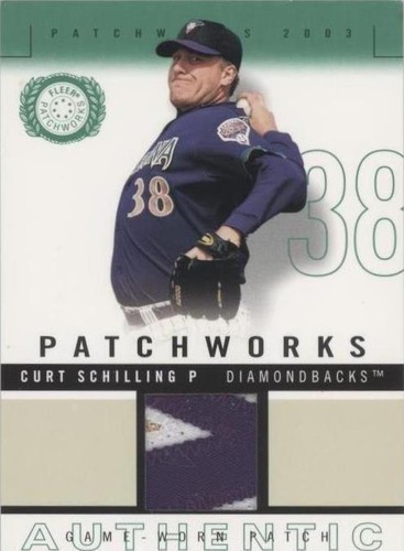 2003 Fleer Patchworks - Curt Schilling #PW-CS2