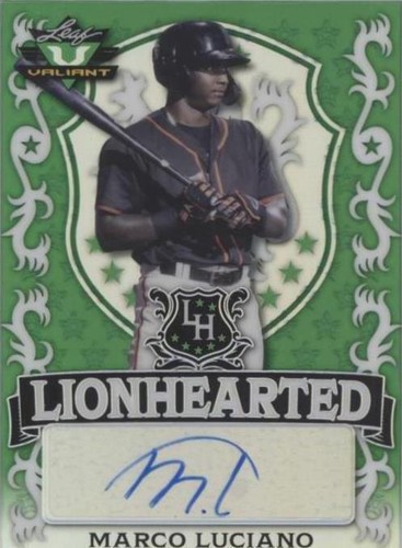 2021 Leaf Valiant - Marco Luciano #LH-ML1