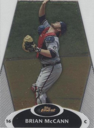 2008 Topps Finest - Brian McCann #74