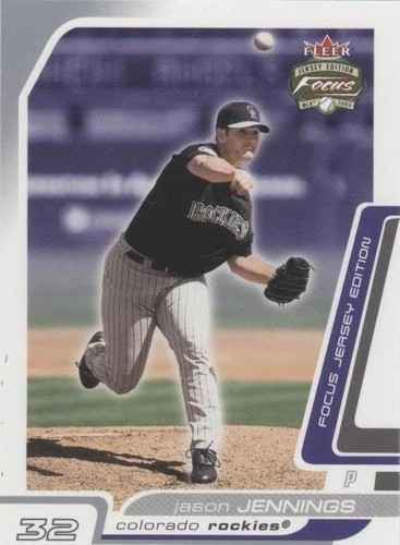 2003 Fleer Focus Jersey Edition - Jason Jennings #134