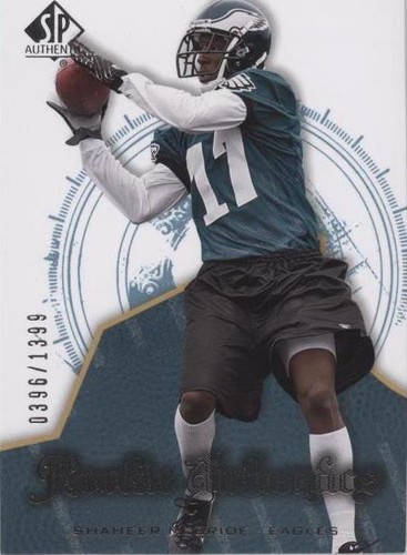 2008 SP Authentic Shaheer Mcbride #135