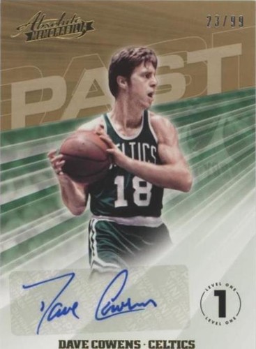 2018-19 Panini Absolute Memorabilia - Dave Cowens #PA-DCW