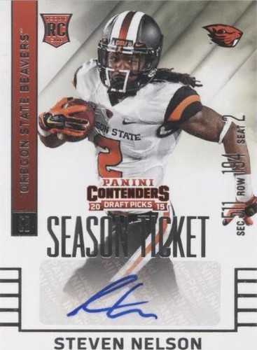 2015 Panini Contenders Draft Picks Steven Nelson #258