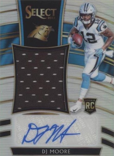 2018 Panini Select D.J. Moore #JM-DJ