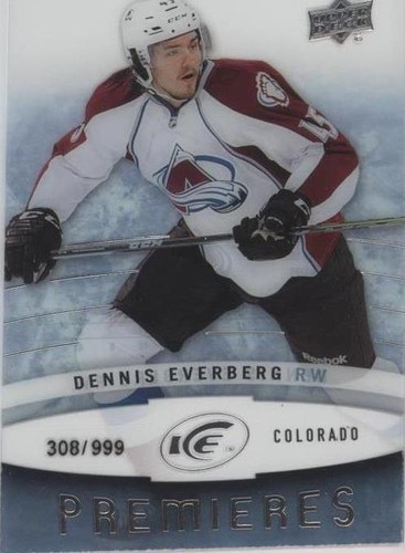2014-15 Upper Deck Ice - Dennis Everberg #93