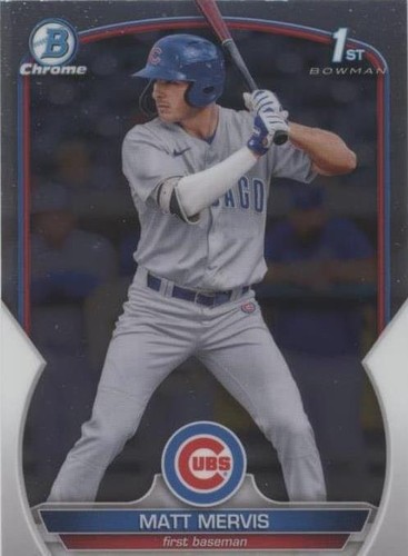 2023 Bowman - Matt Mervis #BCP-74