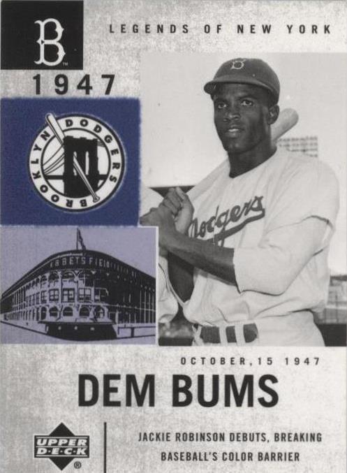 2001 Upper Deck Legends of New York - Jackie Robinson #15
