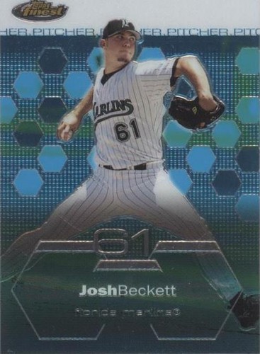 2003 Topps Finest - Josh Beckett #79