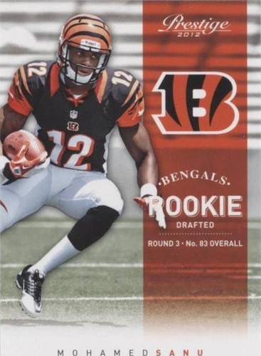 2012 Playoff Prestige Mohamed Sanu #273