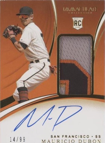 2020 Panini Immaculate Collection - Mauricio Dubon #148