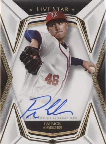 2019 Topps Five Star - Patrick Corbin #FSA-PC