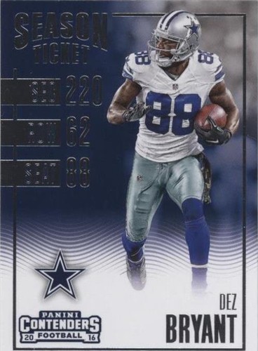 2016 Panini Contenders Dez Bryant #3