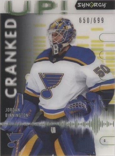 2022-23 Upper Deck Synergy - Jordan Binnington #CU-JB
