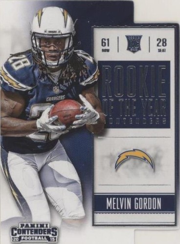 2015 Panini Contenders Melvin Gordon #ROY8