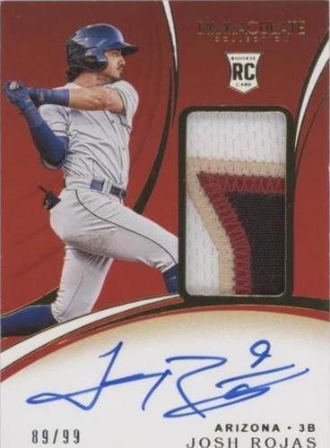 2020 Panini Immaculate Collection - Josh Rojas #129