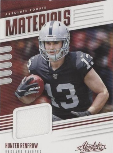 2019 Panini Absolute Hunter Renfrow #RM-20