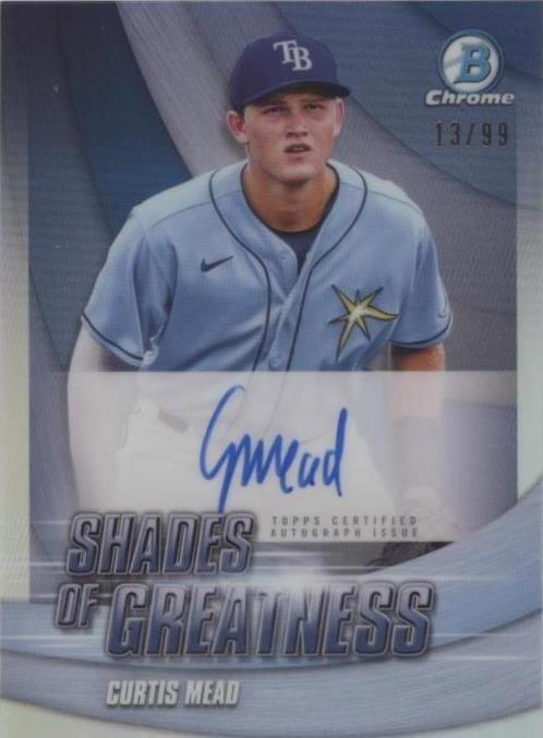 2022 Bowman Chrome - Curtis Mead #SGA-CM