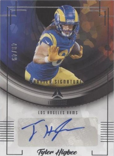 2022 Panini Luminance Tyler Higbee #SHU-THI