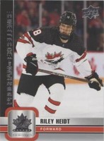 2023 Upper Deck Team Canada Juniors - Riley Heidt #113