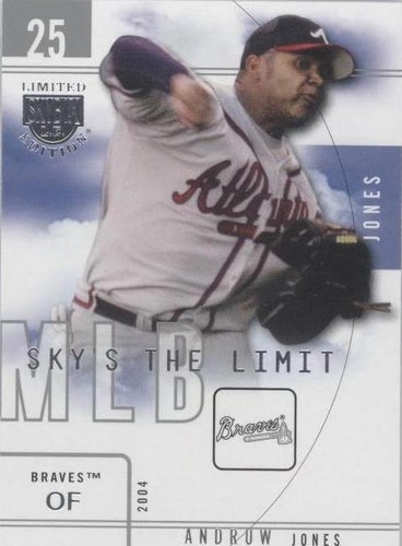 2004 Skybox Limited Edition - Andruw Jones #17 SL