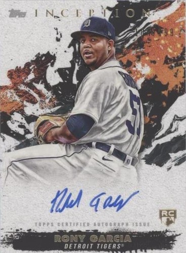 2021 Topps Inception - Rony Garcia #RESA-RGA