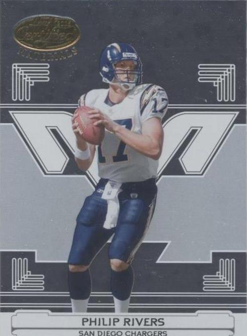 2006 Leaf Certified Materials Philip Rivers #123