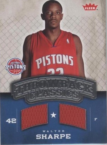2008-09 Fleer - Walter Sharpe #NBA-WS