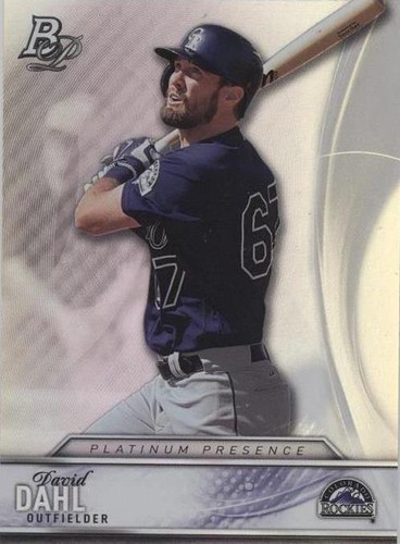 2016 Bowman Platinum - David Dahl #PP-11