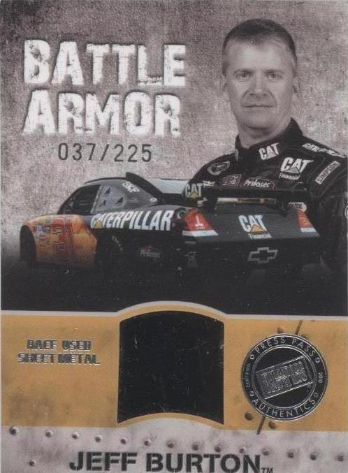 2010 Press Pass Stealth - Jeff Burton #BA-JB