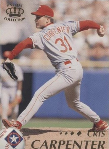 1995 Pacific Crown Collection - Cris Carpenter #422