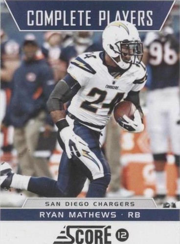 2012 Score Ryan Mathews #20