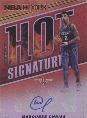 2018-19 Panini NBA Hoops - Marquese Chriss #HS-MCS