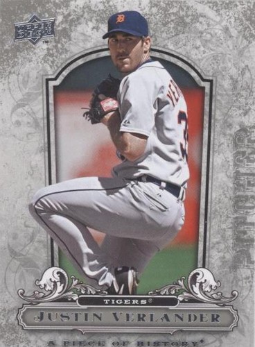 2008 Upper Deck A Piece of History - Justin Verlander #33