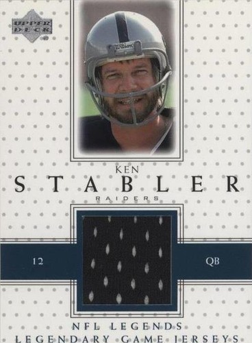 2000 Upper Deck Legends Ken Stabler #LJ-KS