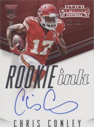 2015 Panini Contenders Chris Conley #INK-CC