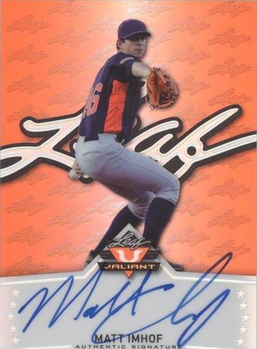 2014 Leaf Valiant - Matt Imhof #BA-MI1