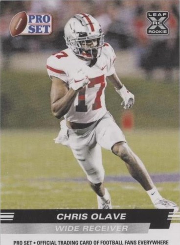 2022 Leaf Pro Set Draft Chris Olave #PS-06