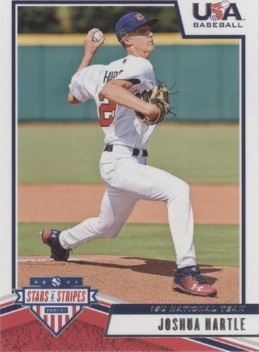2019 Panini USA Baseball Stars & Stripes - Joshua Hartle #67