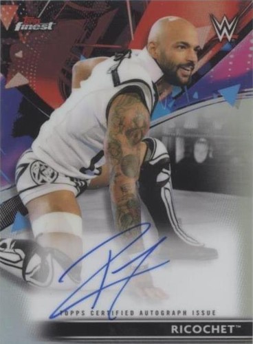 2021 Topps Finest WWE - Ricochet #RA-RC
