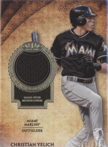 2017 Topps Tier One - Christian Yelich #T1R-CY