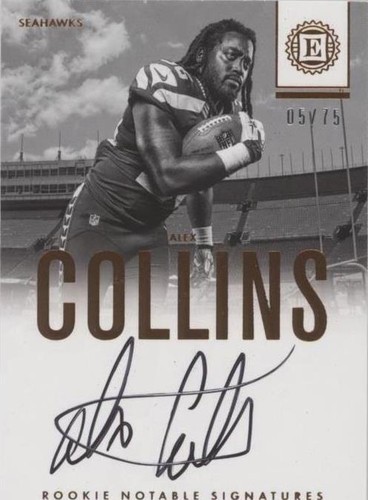 2016 Panini Encased Alex Collins #RNI-AC