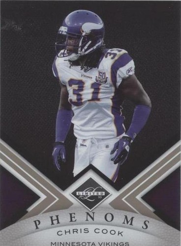 2010 Panini Limited Chris Cook #160