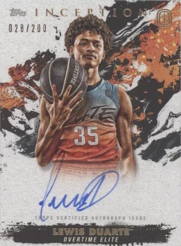 2021-22 Topps Inception OTE Overtime Elite - Lewis Duarte #IA-LD2