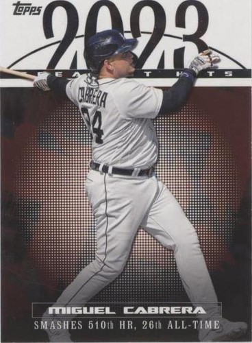2024 Topps Series 1 - Miguel Cabrera #23GH-24