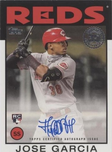 2021 Topps Update Series - Jose Garcia #86B-JGA