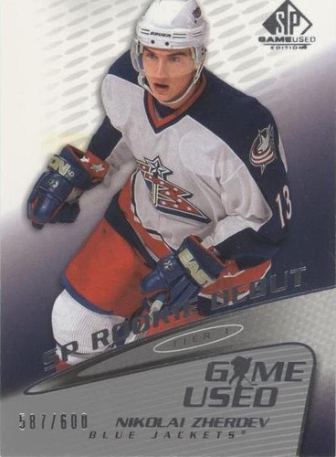 2003-04 SP Game Used Edition - Nikolai Zherdev #129