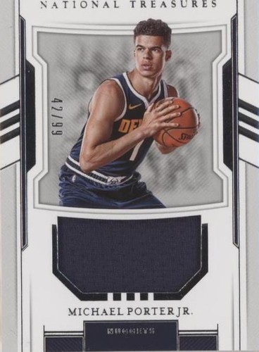 2018-19 Panini National Treasures - Michael Porter Jr. #RM-MPJ