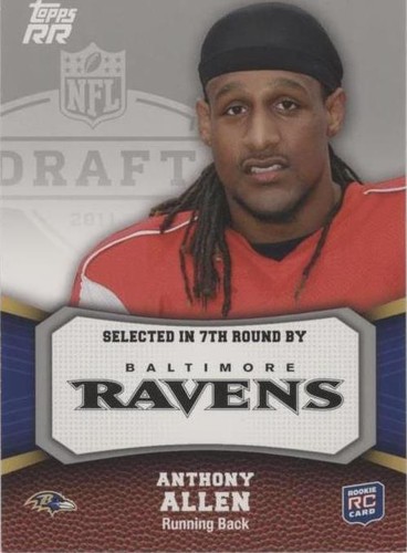 2011 Topps Rising Rookies Anthony Allen #176