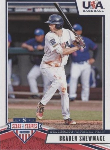 2019 Panini USA Baseball Stars & Stripes - Braden Shewmake #99
