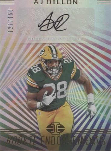 2020 Panini Illusions A. J. Dillon #RE22